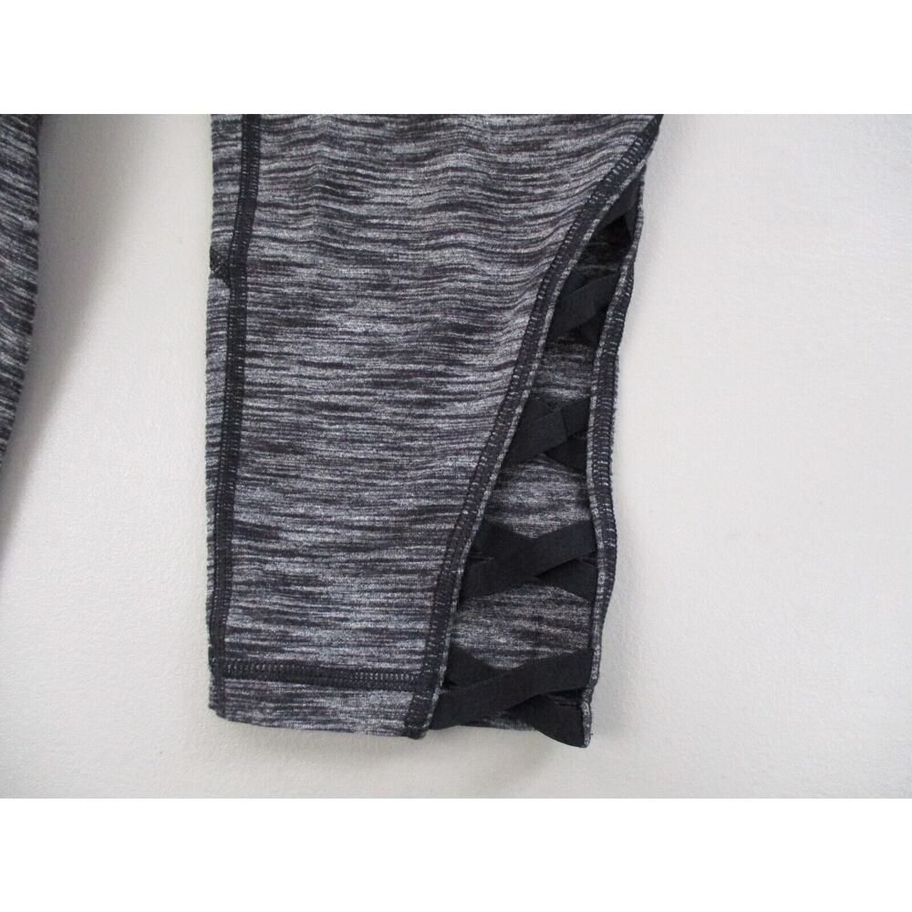Victorias Secret Leggings Womens Medium Gray Victoria Sport Knockout Workout - Picture 3 of 10